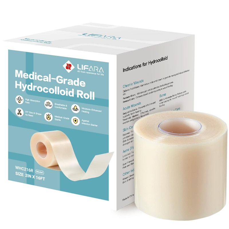 LIFARA Hydrocolloid Roll for Wound Care (WHC210RT) - HSA FSA