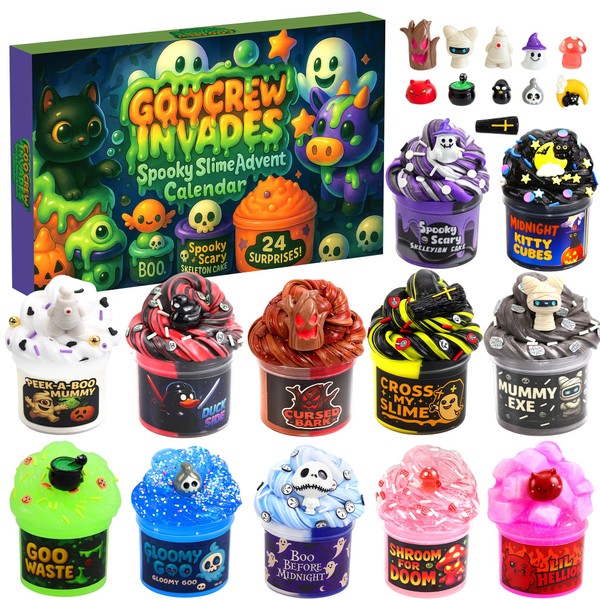 Funewest Slime Advent Calendar 2025 Teen Girls 24 Days of