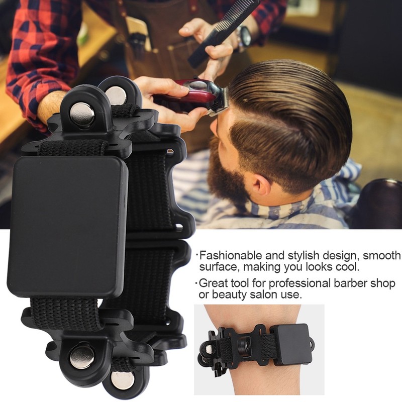 Magnetic Clip& Pin Bracelet Hairdressing Styling Salon Barber Tool