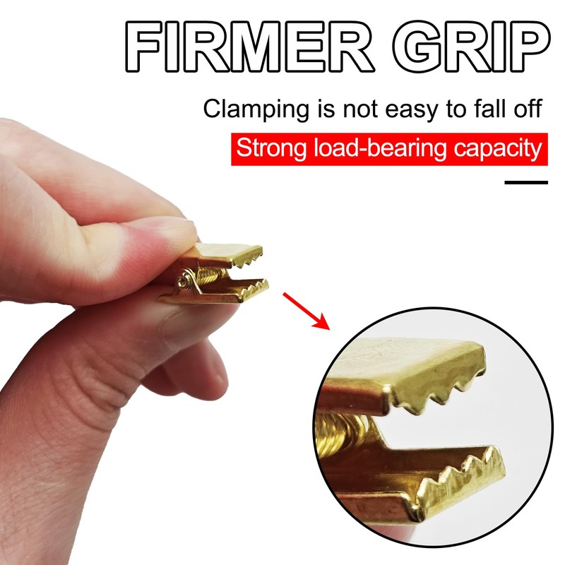 Metal Hook Curtain Clips, 40Pcs Curtain Photo Clips with Hooks