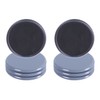 Ezprotekt Carpet Protector Sliders, 5 Inch Round Movers - Reusable