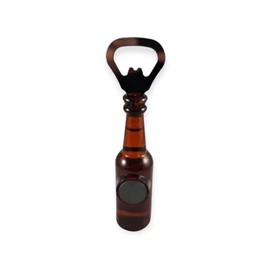 Magnetic Beer Bottle Opener Figure Beer Bottle Bar Refrigerator Decor Unique Birthday Gifts Collection (Cerveza Gallo)