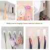Brunchy Self Adhesive Hooks - Heavy Duty Wall Hooks for