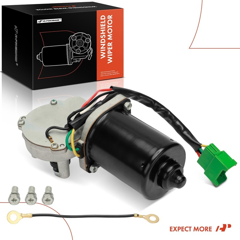 A-Premium Front Windshield Wiper Motor Compatible with Land Rover Range