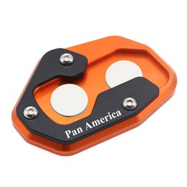 New 2021 FOR Harley-Davidson Pan America RA1250 CNC Kickstand Side Stand Enlarge Extension Foot Pad Support PAN AMERICA 1250 (blue) (titanium)