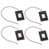 4Pcs Full Range Frequency Cavity Small Speaker 8Ω 1W Micro