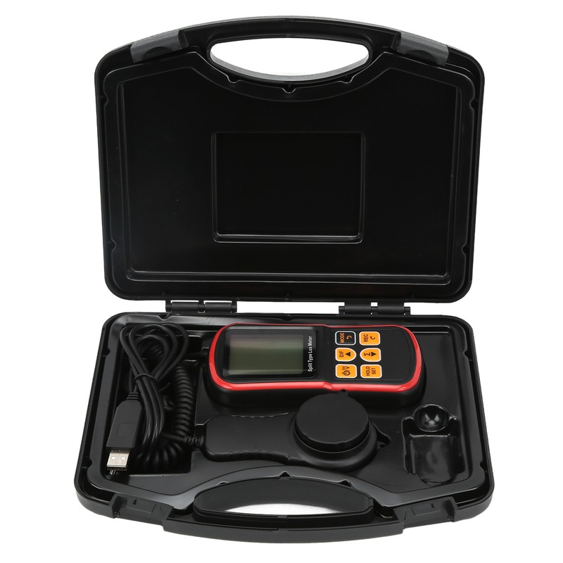 1030 Light Meter Split Digital Illuminance Meter with Temperature Measurement