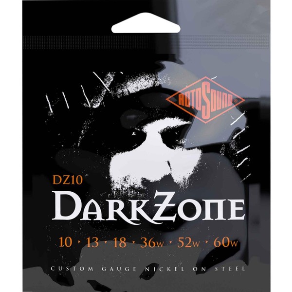 Rotosound R Roto Darkzone Custom 10-56 DZ10 Electric Guitar Set