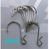 lightstar 10 Pack S Hooks for Hanging Displays in Retail,