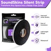 Soundskins Silent Insulation Strip Sound Deadening Closed Cell Acoustic Foam
