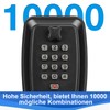DYDHRER Key Safe with Number Code, 12 Digit Key Safe,