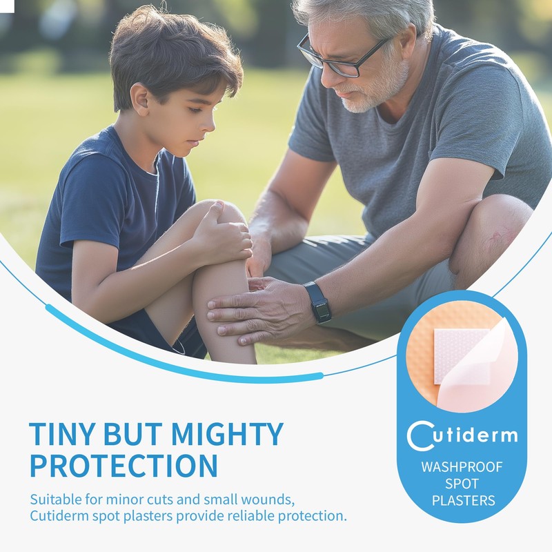 Cutiderm Small Round Spot Plasters 22 x 22mm 200 Plasters