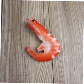 KONTONTY 2PCS Realistic Artificial Lobster Models Lifelike Photo Props for Home Party and Shop Decorations Lobster for Teaching Aid and Display Use Red