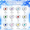 TinyGold Heart Necklaces for Women 18K Rose Gold Over 925
