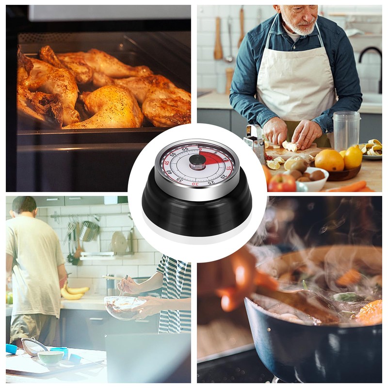 Kitchen Timer Mechanical Timer Kitchen Magnetic Magnetic to Attach to