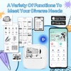Ponek Print Pods Mini Printer, Sticker Maker Machine Y02C, Mini