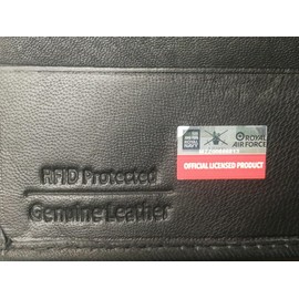 Klassek Royal Gurkha Rifles Image Men Wallet Real Leather Cap Badge Emblem Military Crest Insignia RFID Blocking with Coin Pocket and Metal Gift Box