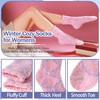 ANTSANG Womens Fuzzy Socks Fluffy Slipper Cozy Cabin Winter Soft