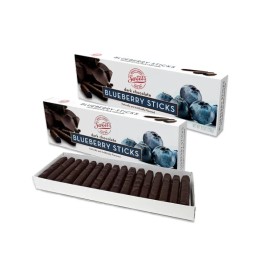 Sweets Sweet Candy Company Dark Chocolate Blueberry Sticks - Gourmet Chocolate 2 Pack