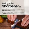 Rolling Knife Sharpener Kit have 15, 18, 20 & 22