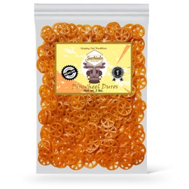 Mexican Duritos Wheat Snacks Fried Snacks - Chicharrones de Harina (2 pounds Pinwheels/Ruedas (Pack of 1))
