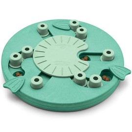 Nina Ottosson by Outward Hound Dog Worker Dog Puzzle Interactive Treat Puzzle Dog Enrichment Dog Toy, Level 3 Advanced, Green