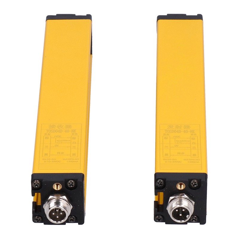 Safety Light Curtain Infrared Protection Sensor Device NPN NO Mounting