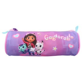 Vadobag Gabby's Dollhouse Unlimited Adventure Pencil Case 21 x 7 x 7 cm, Purple, Design