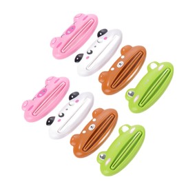 DDKY Pack of 8 toothpaste squeezers, tube squeezers for all tubes of toothpaste squeezer, toothpaste tubes
