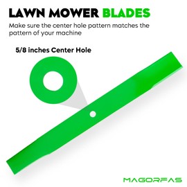 Lawn Mower Blades Medium Lift Fits for 110-6568-03 110-1857-03 110-6568 117-5372-03 for Exmark Quest 42 inch Toro TimeCutter MX4260 SS4200 SS4216 SS4235 SS4260 Z4200 Z4220 Z4235 42 inch Deck, 2 PCS