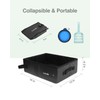 Luxtude Portable Litter Box for Cats, Comes with a Hard