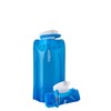 Vapur Collapsible Water Bottle With Carabiner, Compact Bottle Folds Flat