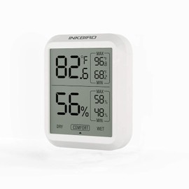 Inkbird Temperature Humidity Monitor Moisture Meters Digital Hygrometer Thermometer ITH20