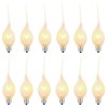 Silicone Dipped Candle Bulbs, 5W Night Light Bulbs, C7/E12 Candelabra
