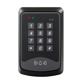 Door Access Control System RFID Keypad 600lb Electric Magnetic Door Lock Kit with Exit Button