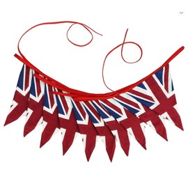 Vintage Union Jack Bunting, Set of 10 Pieces