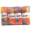 Lot of 4 x 100gr Skeins Ice Yarns Lana Bella