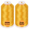 New brothread Set of 2 Polyester Machine Embroidery Thread Huge
