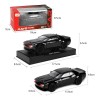 Dodge Challenger Hellcat Metal Escala 1:32 Luz Y Sonido Base.