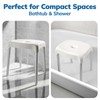 Umimile Shower Chair for Inside Shower - Fixed Height, Sturdy