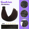 Winsky Coleta De Cabello Humano De 35,5 Cm, 80 G,