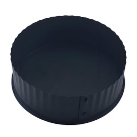 Aretle corrugate Flue Cover Cap BM0152 24Ga，Indoor Chimney Pipe Cap，Round Chimney Stove Pipe Plug Stove Pipe Cap Black 7 inch 24Gauge Fireplace Chimney Pipe