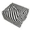 Sanyo Shoji 06-054031 KONOMI Bath Brush, Medium Width Striped, Black,