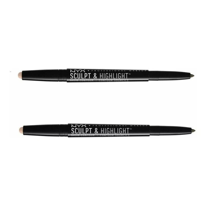 Nyx Sculpt & Highlight Brow Contour Lápiz Para Cejas