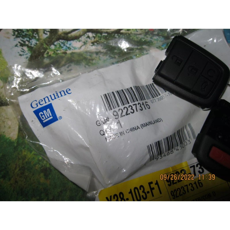 GM Pontiac 100% OEM NEW 08 09 Pontiac G8 92237316