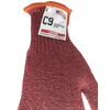 C9 Red Cut Resistant Glove, 10 Gauge, ANSI Cut Level
