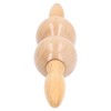 Wooden Meridian Massager Roll Stick Back Waist Neck Shoulder Spine