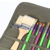 DFsucces Canvas Painting Brush Case, Tool Holder, 22 Slots, Large