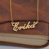 HUAN XUN Londyn Name Necklaces for Women Custom Name Necklaces