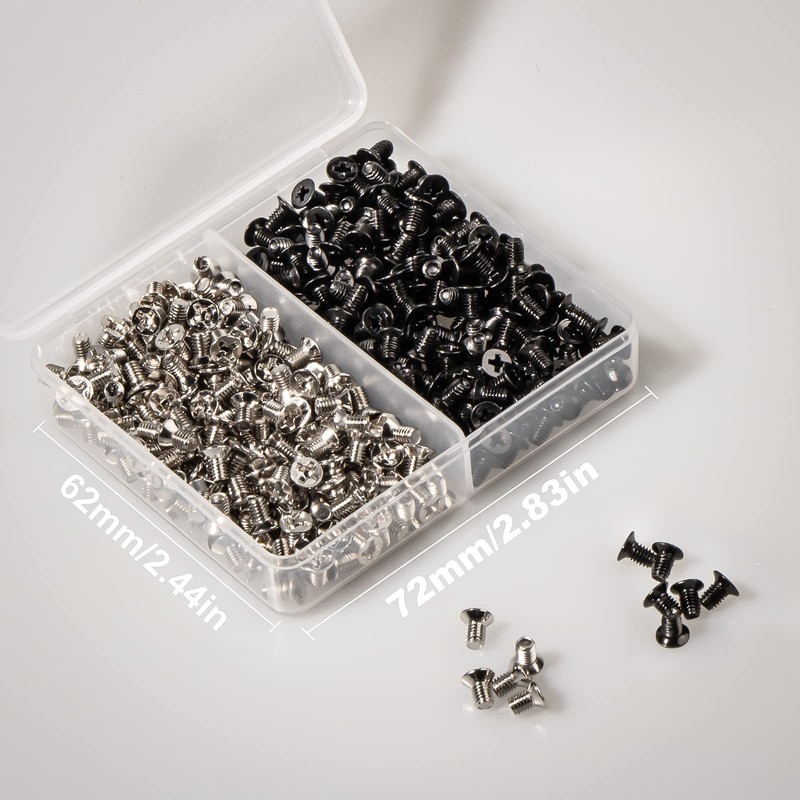Zmbroll Computer PC Case Screws Hard Drive Screw M3 x